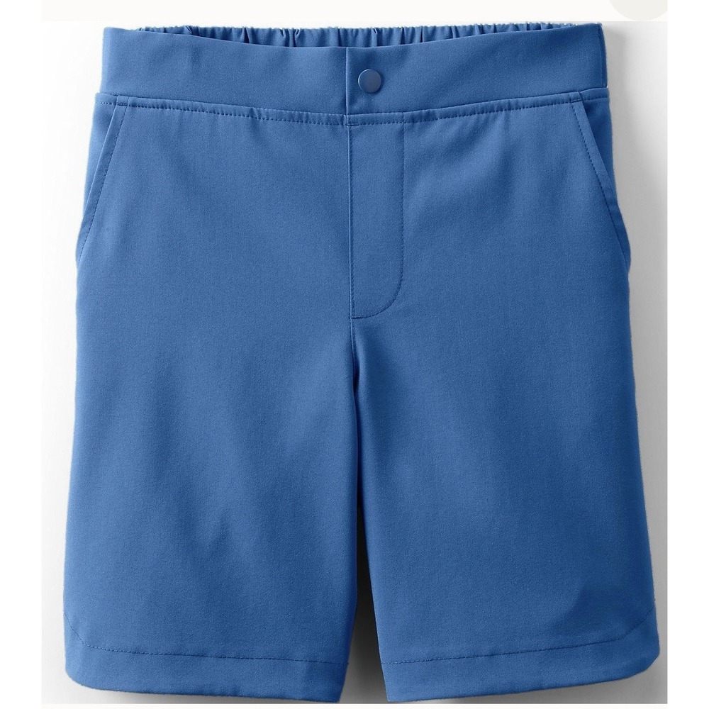 Land's End Boys Athletic Shorts Size XL (14/16) Blue New No Tags.